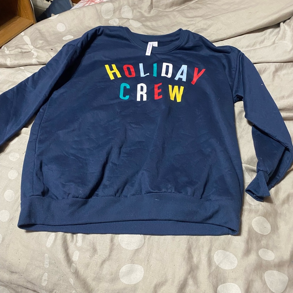 Colorful Holiday Crew Women's Sweatshirt